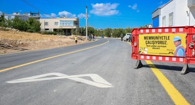 Mersin Büyükşehir Belediyesi Gülnar'da yolları yeniliyor