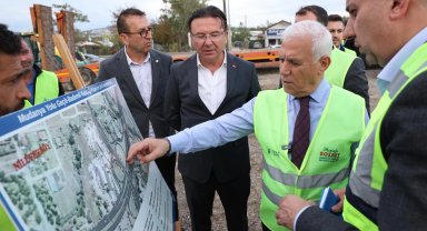 Mudanya Yolu'nda trafiği rahatlatacak köprü projesi hızla ilerliyor
