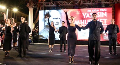 Mudanya'da Cumhuriyet coşkusuna ritmik final
