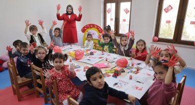 Nevşehir'de çocuklara yönelik Cumhuriyet Bayramı etkinliği