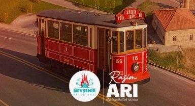 Nevşehir'in nostaljik tramvayı yola çıkıyor