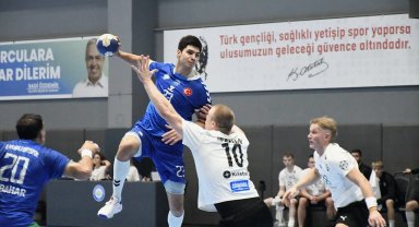 Nilüferli hentbolcular Avrupa yolculuğuna galibiyetle başladı