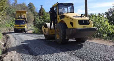 Ordu Gümüşköy'de asfalt sevinci