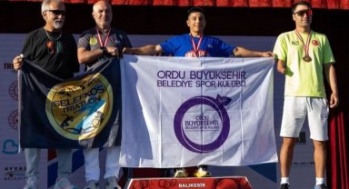 Ordu'ya triatlon zaferi!