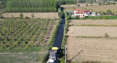 Sakarya Akyazı'da iki önemli güzergaha yeni çehre