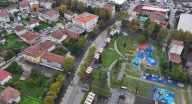 Sakarya'da Hendek'in kalbi Şehit Gaffar Okkan Bulvarı'na Büyükşehir dokunuşu