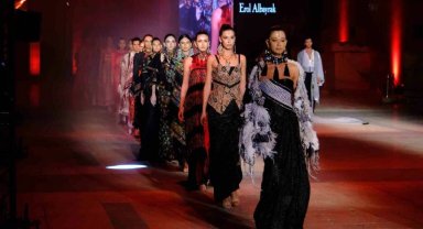 Şanlıurfa'nın pamuğu moda ile buluştu... Modacı Erol Albayrak'tan Urfa'da muhteşem defile
