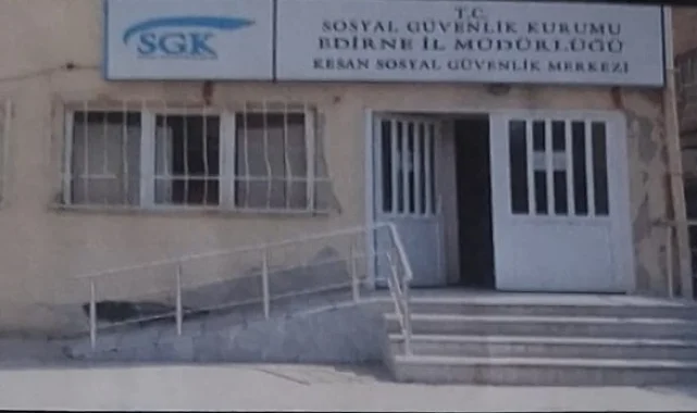 SGK'nın bu binası Keşan'a yakışmıyor! Yeni bina bir an önce yapılmalı
