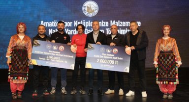 Sivas'ta amatör spor kulüplerine 4 milyon TL'lik destek