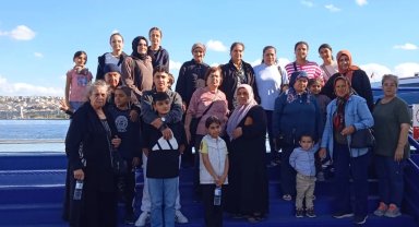Somalı kadınlar İzmir'de körfez turuna çıktı