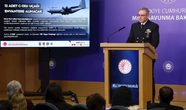 TSK'ya güç takviyesi... 12 adet C-130J uçağı tedarik ediliyor