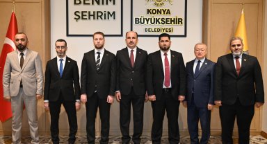 UCLG-MEWA kongresi için Konya'da diplomatik buluşma