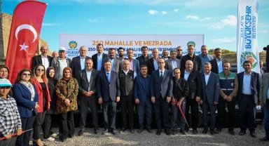 Üreticilerin kapalı sulama sevinci