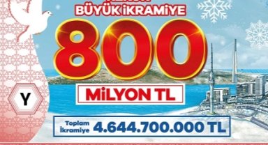 800 milyon TL ikramiyeli yılbaşı biletleri dağıtıma çıkıyor