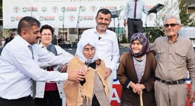 95 yaşındaki Hilmiye Teyze Denizli'yi duygulandırdı