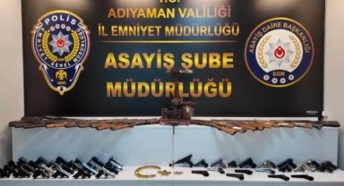 Adıyaman merkezli operasyon: 34 kişilik suç örgütü çökertildi