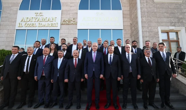 Adıyaman'da Kurtulmuş'tan Valilik ve belediye ziyareti