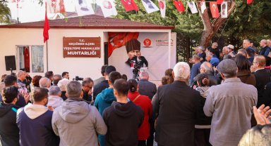 Ankara Keçiören'de Yeşiltepe Mahallesi'ne yeni muhtarlık binası