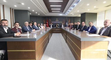 Aydın'da Başkan Çerçioğlu'na sivil toplum kuruluşlarından ziyaret