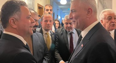 Bakan Bolat'tan Bursa matbaacı ve kırtasiye esnafına selam