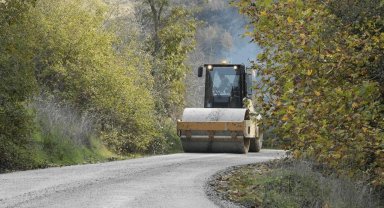 Balıkesir Büyükşehir'den Balya ve Gönen yolunda mesai