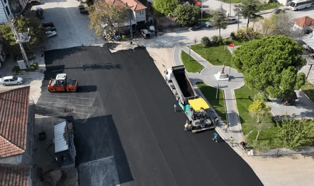 Balıkesir Sarıbeyler Mahallesi modern yoluna kavuştu
