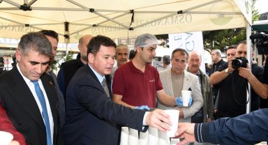 Başkan Aydın'dan yürekleri ısıtan buluşma