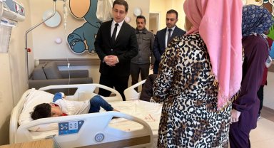 Batman Sason'da Kaymakam Başar'dan hastane ziyareti