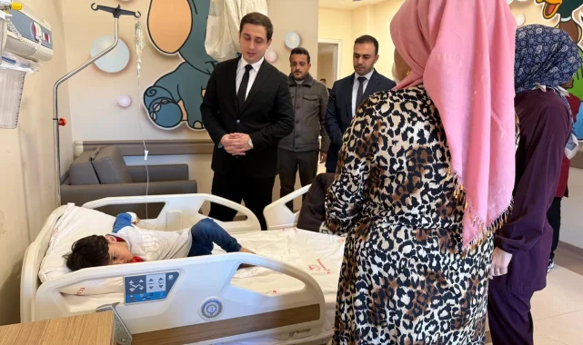 Batman Sason'da Kaymakam Başar'dan hastane ziyareti