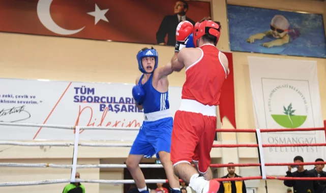 Boksun kalbi Bursa Osmangazi'de attı
