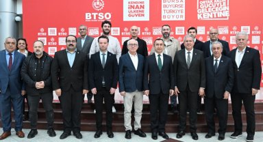 BTSO, Özbekistan Büyükelçisi Khaydarov'u ağırladı