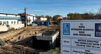 Bursa Büyükşehir'den Mustafakemalpaşa'ya altyapı hamlesi