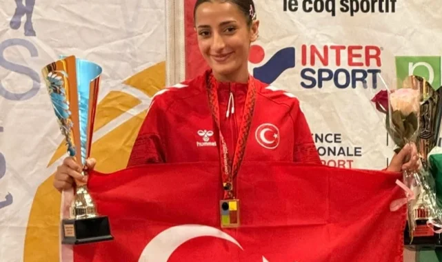 Bursa Büyükşehirli sporcu dünya üçüncüsü oldu