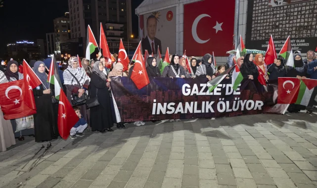 Bursa Gönüllü Kuruluşlar Platformu'ndan Gazze'ye destek