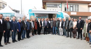 Bursa Nilüfer'de Başkan Özdemir, vatandaşları mahallesinde dinledi