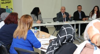 Bursa Nilüfer'de "Birlikte güçlü olun" mesajı