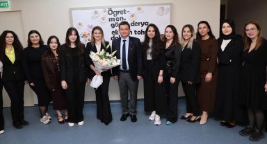 Bursa Osmangazi'de Başkan Aydın'dan 24 Kasım'a özel anlamlı ziyaretler