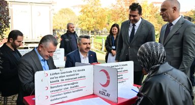 Bursa Yıldırım'dan Kızılay'a tam destek