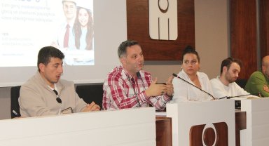 Bursa'da İMO yönetimi genç mühendislerle buluştu
