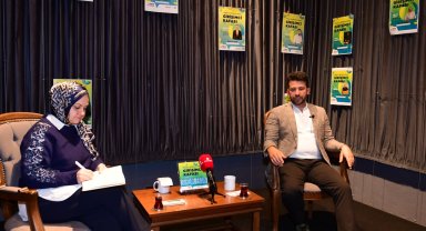 Bursa'da Osmangazi söyleşilerinin konuğu Serdar Ertan oldu