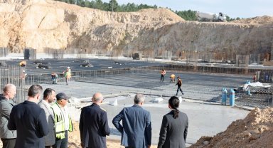 Çayırova Devlet Hastanesi inşaatında hummalı çalışma