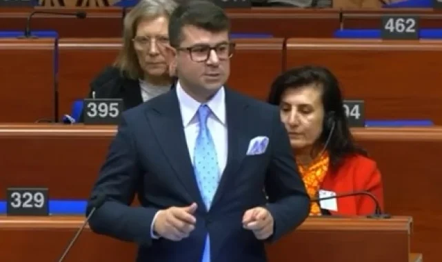 CHP'li Baran Güneş'ten Strazburg'da demokrasi vurgusu