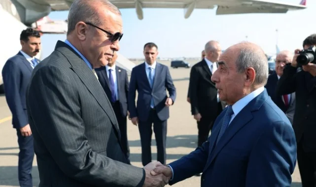 Cumhurbaşkanı Erdoğan Zafer Günü için Bakü'de