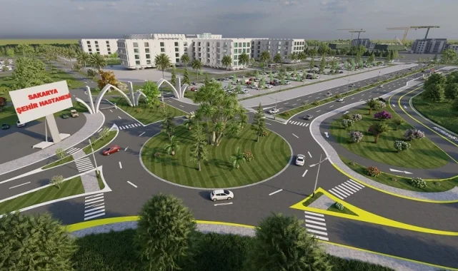 Cumhurbaşkanı Erdoğan'ın imzaladığı Sakarya Şehir Hastanesi Yolu'nun detayları belli oldu