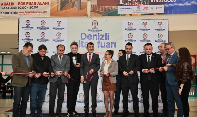 Denizli Büyükşehir Belediyesi 8. Kitap Fuarı kapılarını açtı