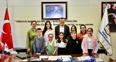 Denizli'de "2050'ye Mektup" yarışmasının kazananları ödüllerini aldı