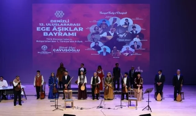 Denizli'de Aşıklar Bayramı kültür şölenine dönüştü