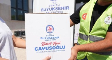 Denizli'de online gıda kolisi uygulaması başladı