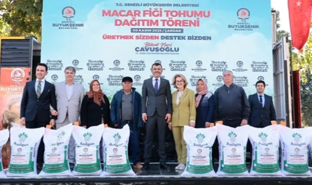 Denizli'de üreticiye 44 tonluk tohum desteği