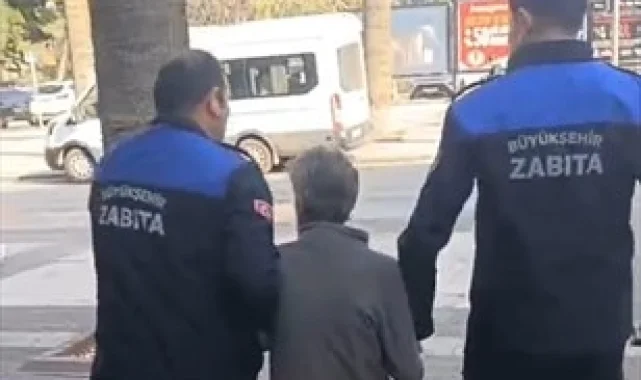 Denizli'de Zabıta'dan dilencilere sıkı denetim